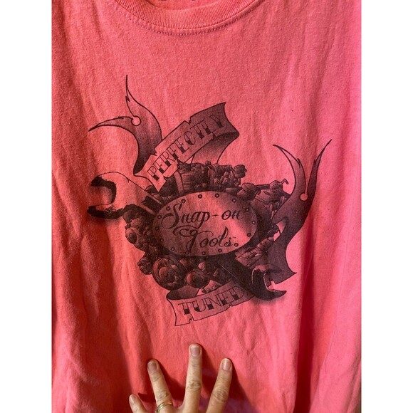 Pink snap-on tools t-shirt size XL - Picture 2 of 4